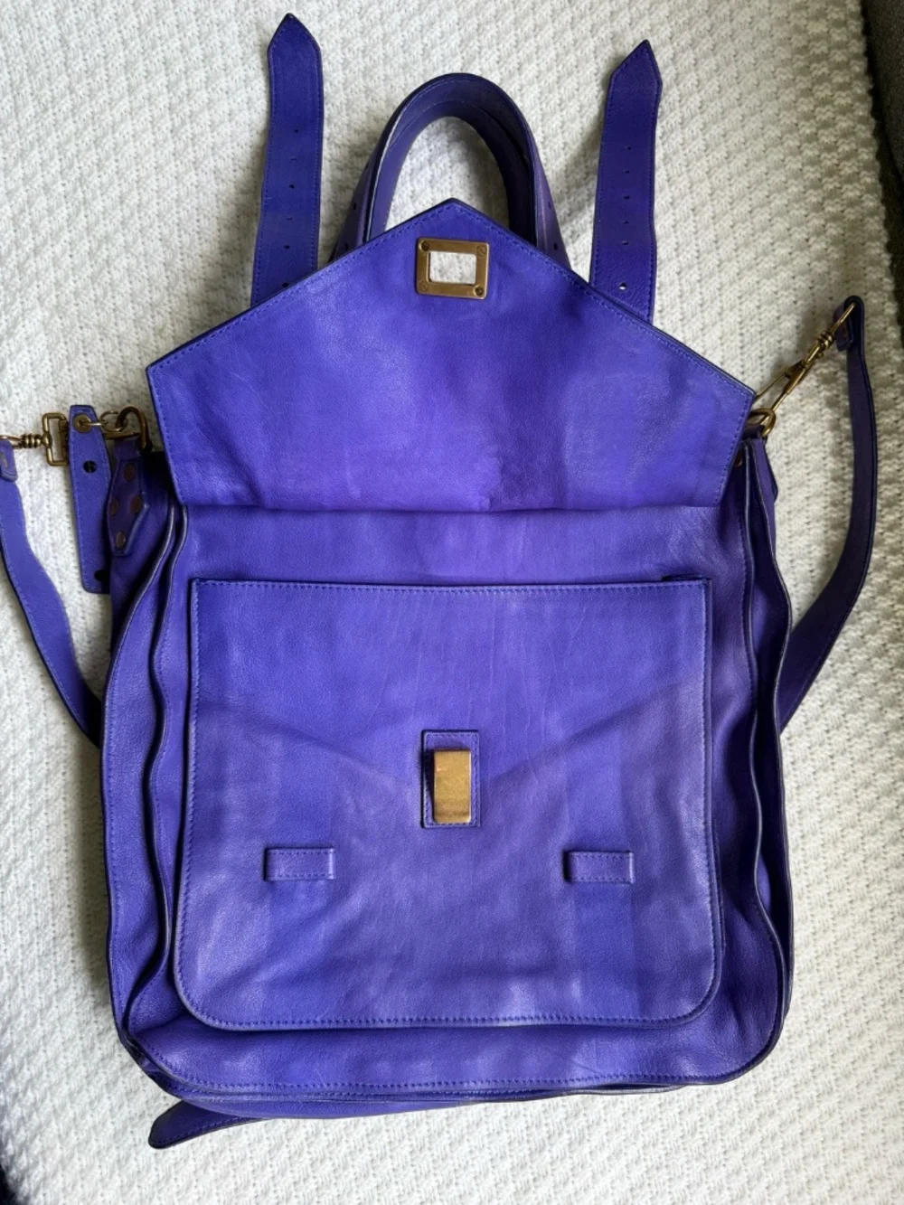Proenza Schouler PS1 Handbag in Purple Rain